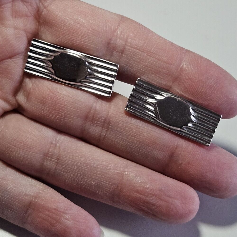 Vintage Anson Rectangular Cufflinks - image 1